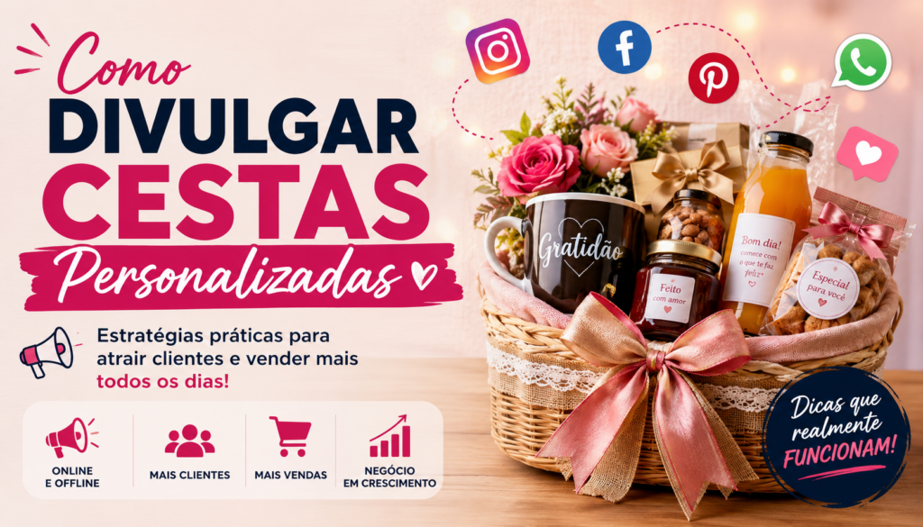 Como Divulgar Cestas Personalizadas e Atrair Mais Clientes