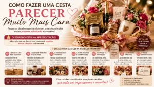 Como Fazer uma Cesta Parecer Muito Mais Cara
