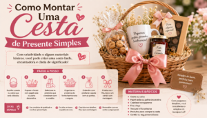 Como Montar Uma Cesta de Presente Simples