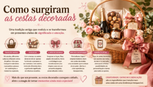 Como surgiram as cestas decoradas
