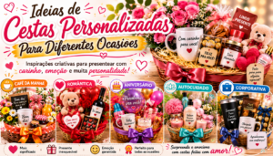 Ideias de Cestas Personalizadas Para Diferentes Ocasiões