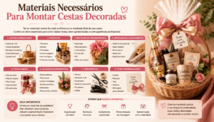 Materiais Necessários Para Montar Cestas Decoradas
