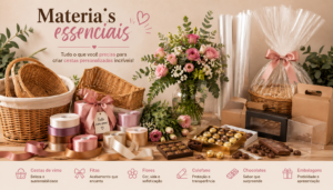 Como Começar a Trabalhar com Cestas Personalizadas: Guia Completo Para Iniciantes