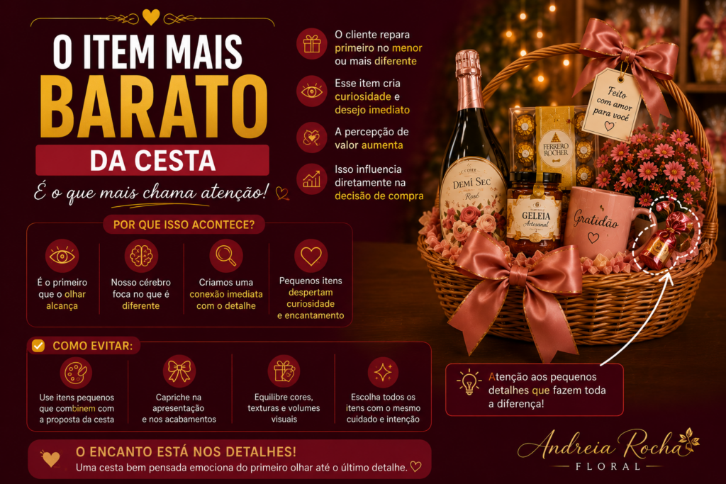 O Item Mais Barato da Cesta É o Que Mais Chama Atenção