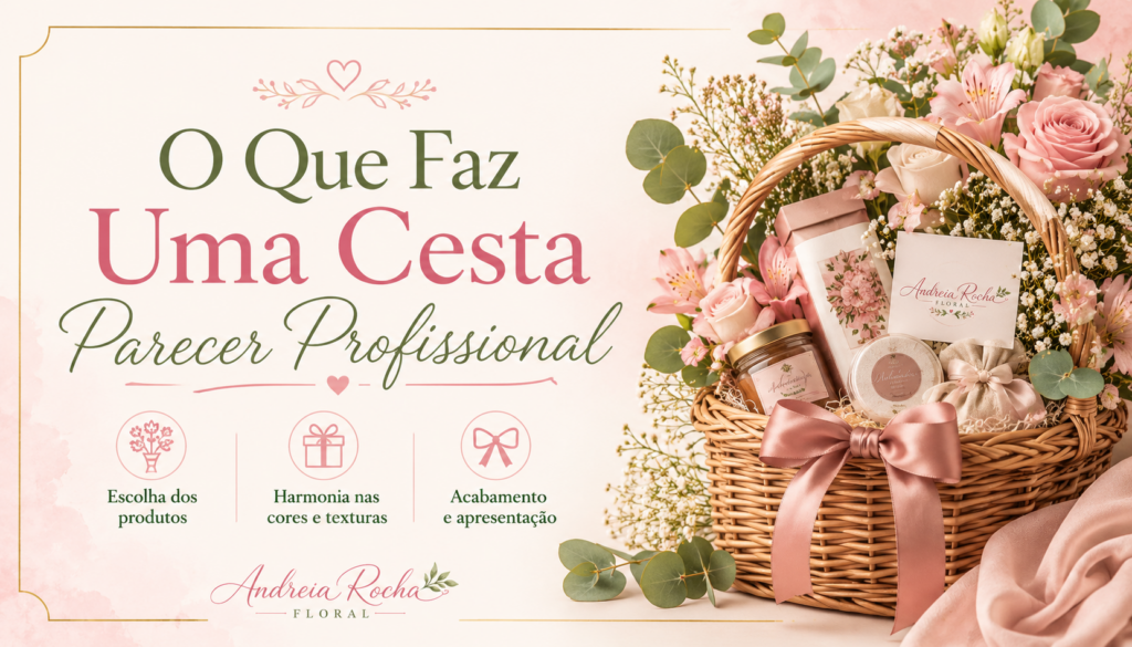 O Que Faz Uma Cesta Parecer Profissional