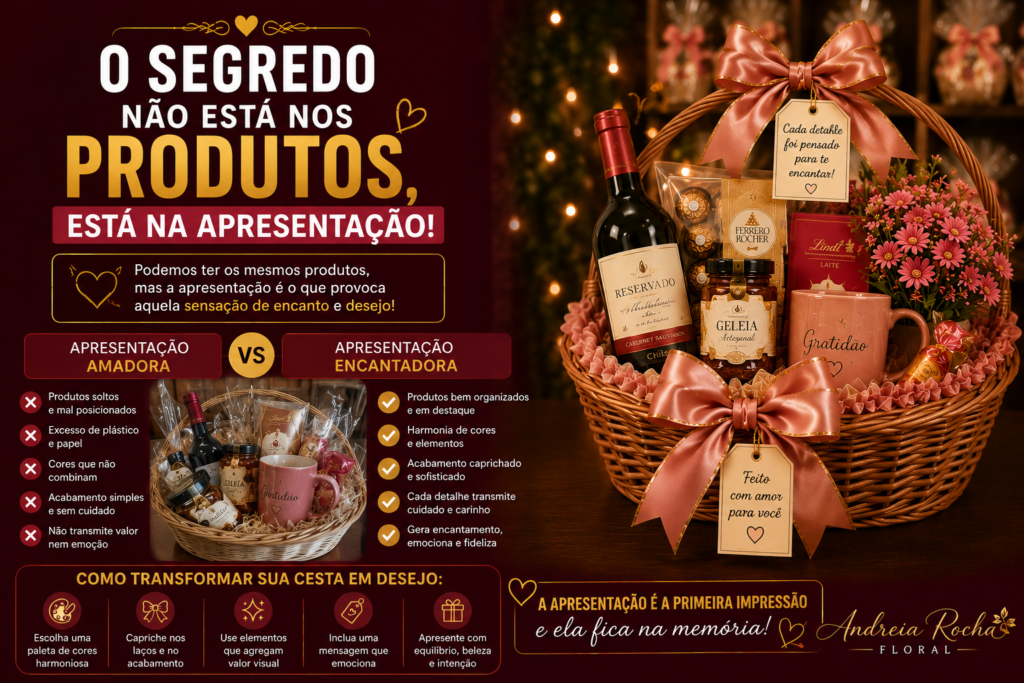 O Segredo Não Está Nos Produtos, Está Na Apresentação