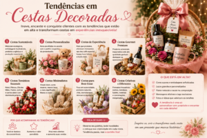 Tendências em Cestas Decoradas