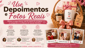 Use Depoimentos e Fotos Reais